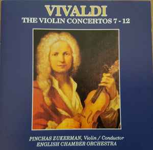 Antonio Vivaldi - The Violin Concertos 7 - 12 album cover