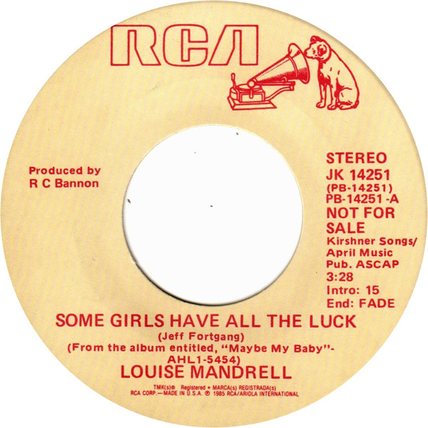 lataa albumi Louise Mandrell - Some Girls Have All The Luck