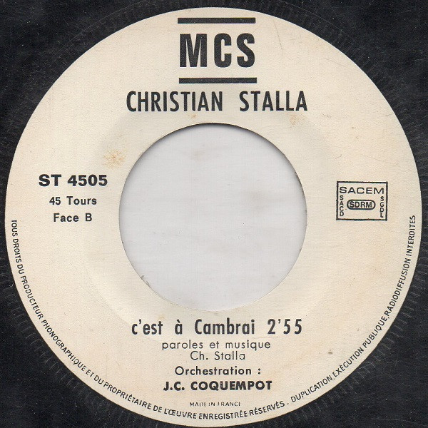 télécharger l'album Christian Stalla - Cest A Cambrai La Fête A Georgette