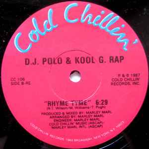 Kool G Rap & D.J. Polo - Rikers Island / Rhyme Tyme album cover