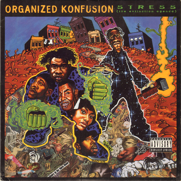 Organized Konfusion – Stress: The Extinction Agenda (1994, Vinyl 