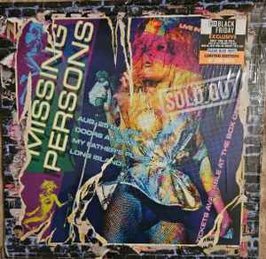 Missing Persons - Live In New York 1981 album cover