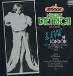 Cover of Attention! Marlene Dietrich Recorded Live In London, 1973, Vinyl