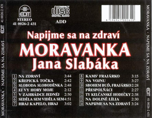 ladda ner album Moravanka Jana Slabáka - Napijme Sa Na Zdraví
