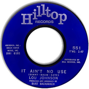 télécharger l'album Lou Johnson - It Aint No Use This Night