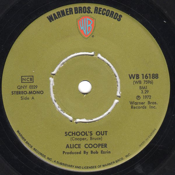 Alice Cooper - School's Out | Releases | Discogs