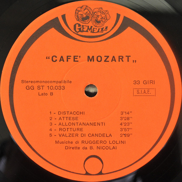 Album herunterladen Ruggero Lolini - Cafe Mozart