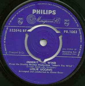 Leslie Uggams - Inherit The Wind / Love Is Like A Violin album cover