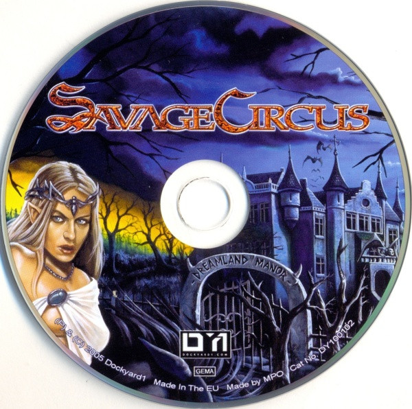 Savage Circus - Dreamland Manor | Releases | Discogs