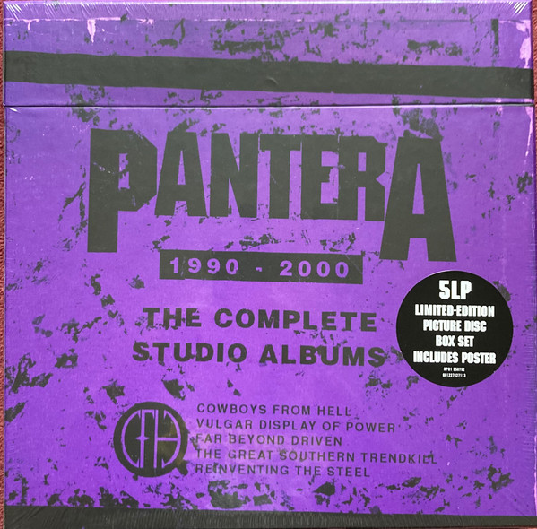 Pantera – The Complete Studio Albums 1990-2000 (2023, Box Set