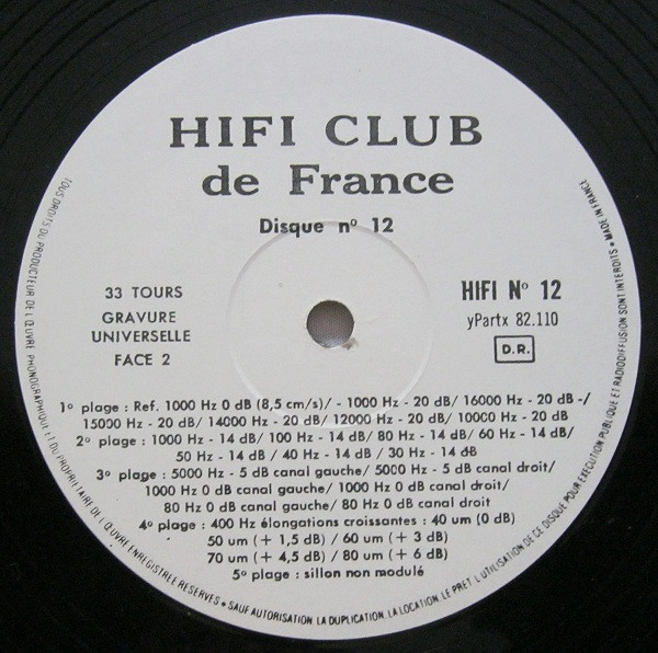 baixar álbum Download No Artist - Hi Fi Contrôle Et Réglage De Chaîne album