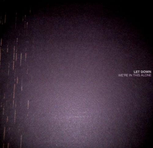 Let Down – We're In This Alone (2008, Gold/Black, Vinyl) - Discogs