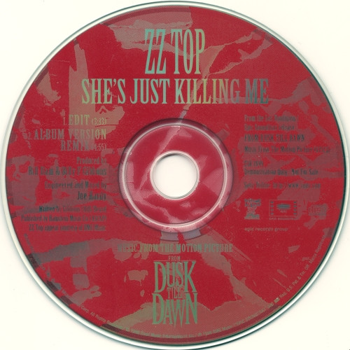 ZZ Top – She's Just Killing Me (1996, CD) - Discogs