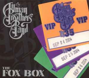 The Allman Brothers Band – The Fox Box (2004, Digipak, CD) - Discogs