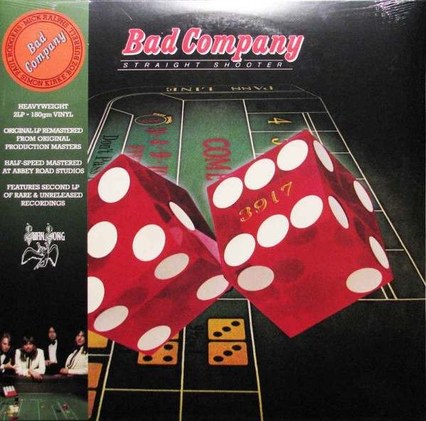 Bad Company – Straight Shooter (2015, Gatefold, 180 Gram, Vinyl 