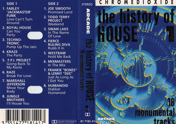 The History Of House - 32 Monumental Tracks (1992, CD) - Discogs