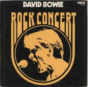 David Bowie – Rock Concert (1979, Vinyl) - Discogs