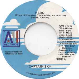 Captain Sky - Hero album cover