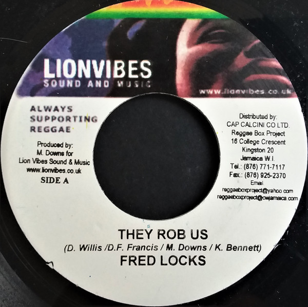 ladda ner album Fred Locks - They Rob Us