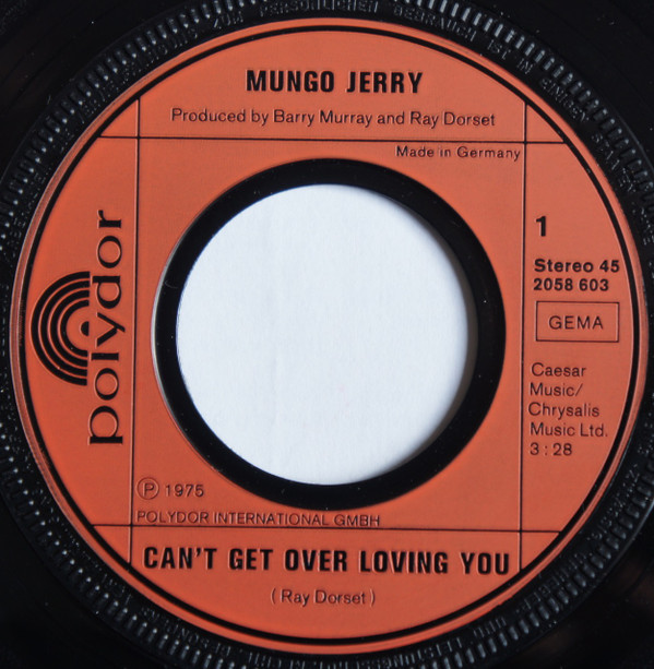 lataa albumi Mungo Jerry - Cant Get Over Loving You