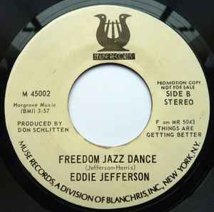 Eddie Jefferson - Things Are Getting Better / Freedom Jazz Dance album cover
