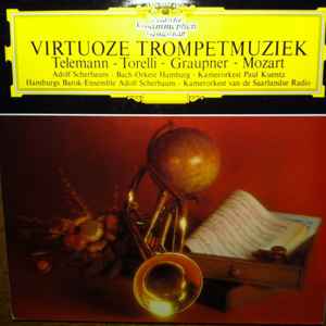 Georg Philipp Telemann - Virtuoze Trompetmuziek album cover