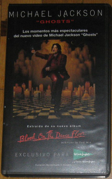 GHOSTS Michael Jackson: Deluxe Blood on the Dance Floor/Ghosts Home Video  Single …