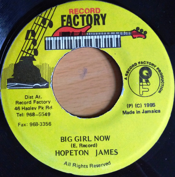 ladda ner album Hopeton James - Big Girl Now