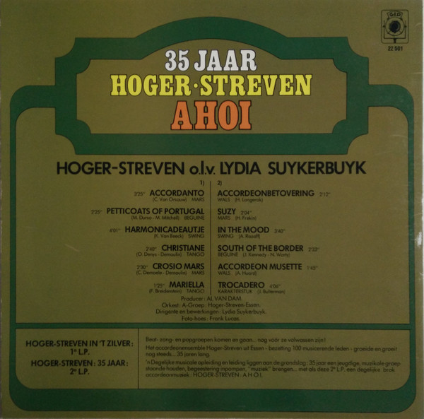 last ned album HogerStreven , olv Lydia Suykerbuyk - 35 Jaar Hoger Streven Ahoi