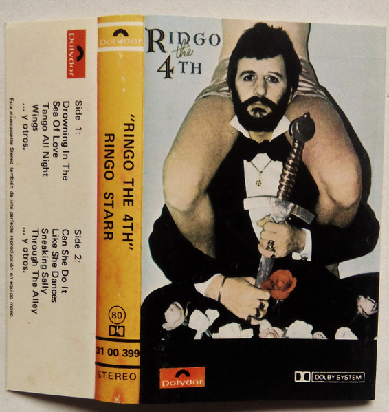 Ringo Starr – Ringo The 4th (1977, Dolby, Cassette) - Discogs