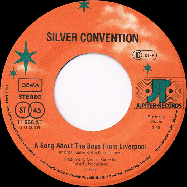 baixar álbum Silver Convention - The Boys From Liverpool