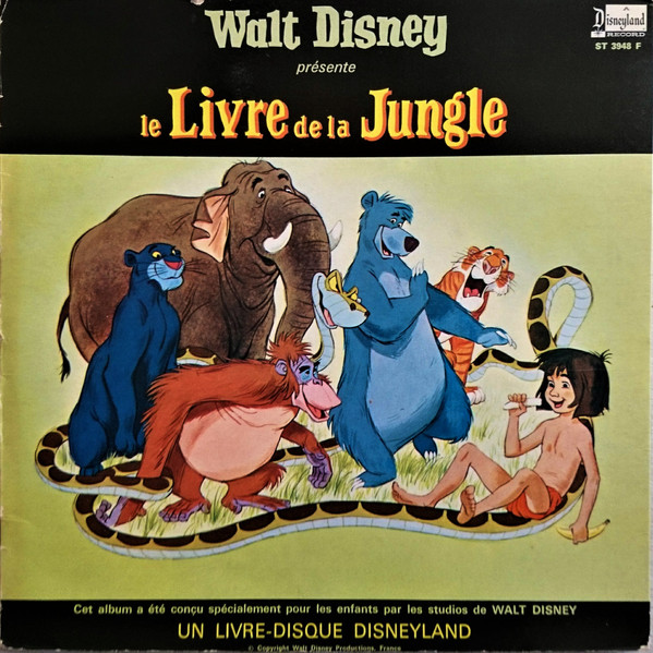 Livre disque vinyle Rox et Rouky - Walt Disney Productions