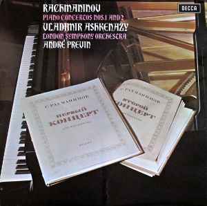 Piano Concertos Nos.1 And 2 - Rachmaninov, Vladimir Ashkenazy, London Symphony Orchestra, André Previn