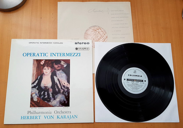 ladda ner album Herbert von Karajan, Philharmonia Orchestra - Operatic Intermezzi