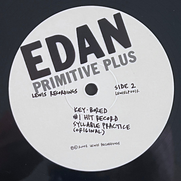 Edan - Primitive Plus | Lewis Recordings (LEWISLP001R) - 4