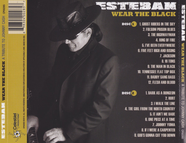last ned album Download Esteban - Wear The Black A Tribute To Johnny Cash album