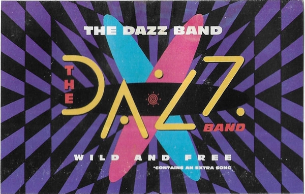 1986 Geffen promotional poster EX DAZZ BAND Wild & Free R&B funk 18x36 