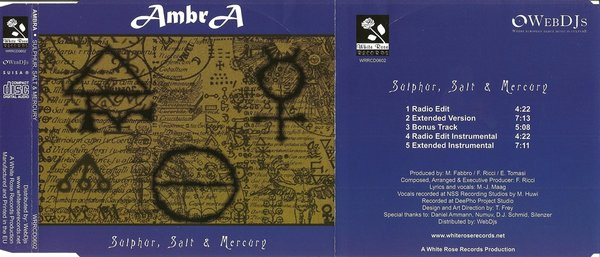 last ned album AmbrA - Sulphur Salt Mercury