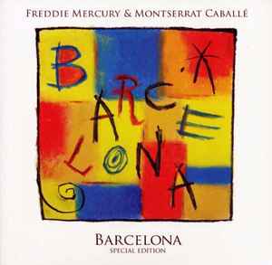 Freddie Mercury - Barcelona album cover