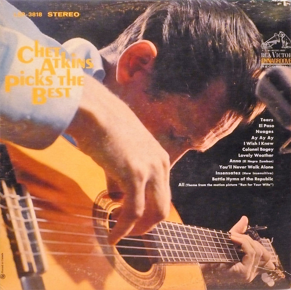 Chet Atkins – Picks The Best (1967, Vinyl) - Discogs