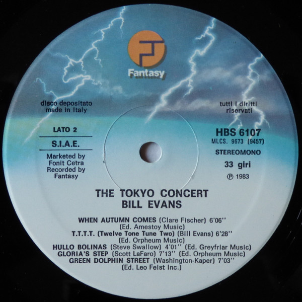 lataa albumi Bill Evans - The Tokyo Concert
