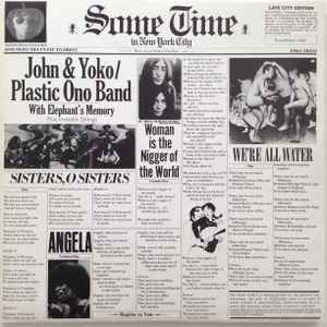 John Lennon & Yoko Ono - Some Time In New York City album cover