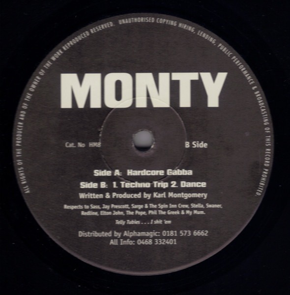 Monty – Unaltd (1997, Vinyl) - Discogs