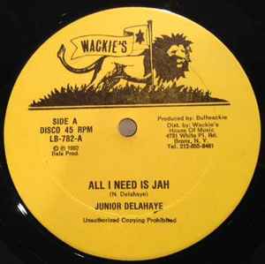 Junior Delahaye - All I Need Is Jah