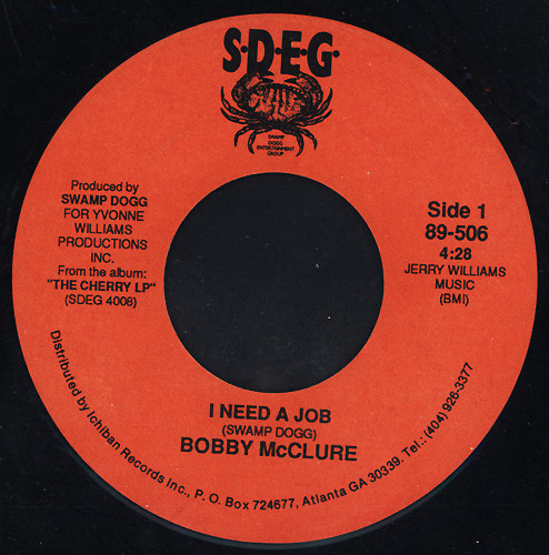 ladda ner album Bobby McClure - I Need A Job