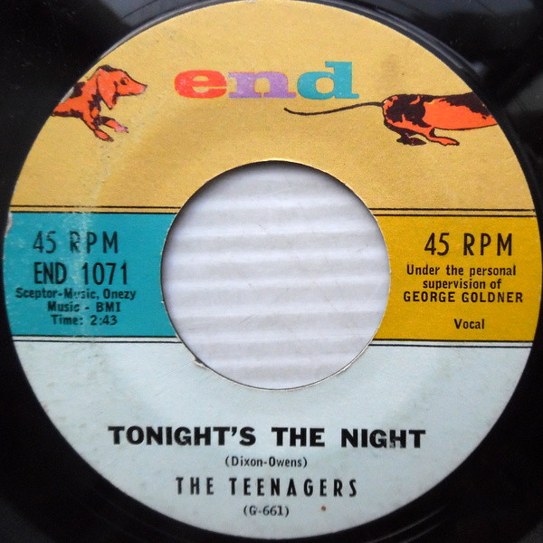 descargar álbum The Teenagers - Crying Tonights The Night