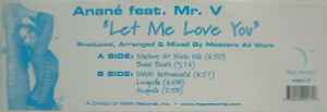 Let Me Love You - Anané Feat. Mr. V