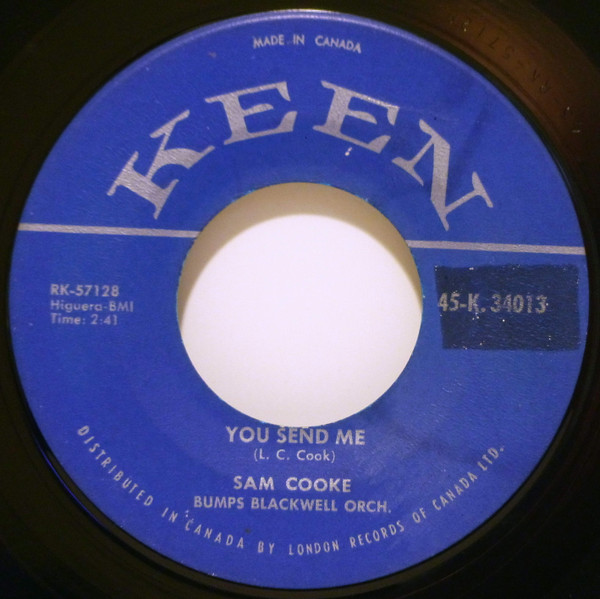 Sam Cooke – You Send Me / Summertime (1957, Vinyl) - Discogs