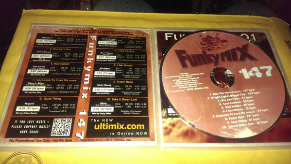 Funkymix Vol. 147 (2011, CD) - Discogs