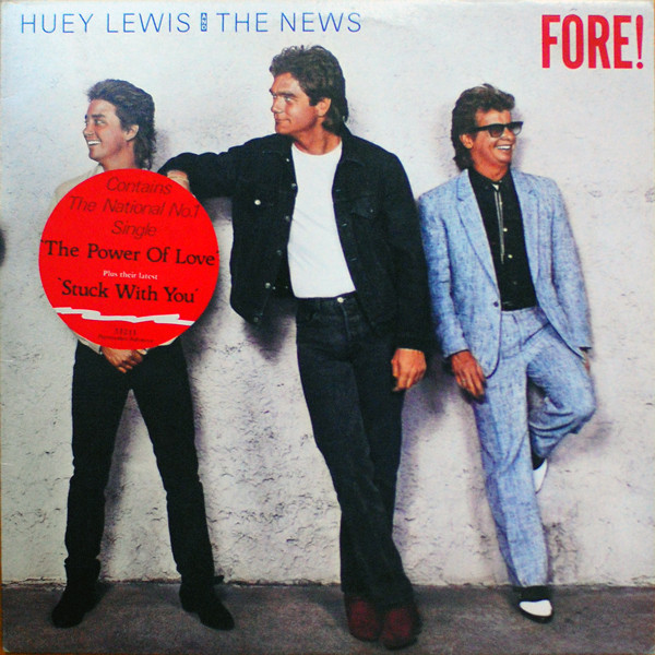 Huey Lewis And The News – Fore! (1986, Vinyl) - Discogs